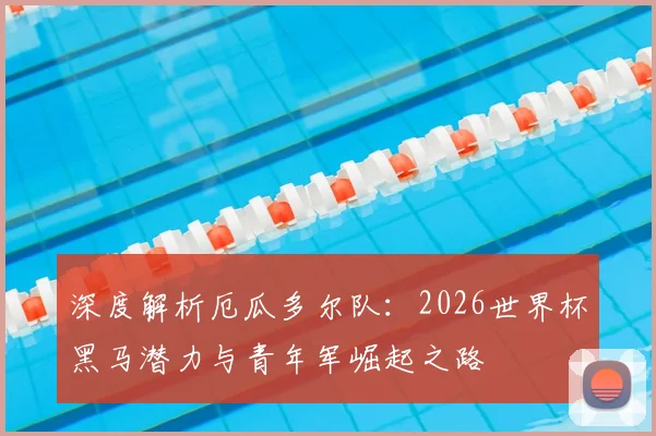 深度解析厄瓜多尔队：2026世界杯黑马潜力与青年军崛起之路